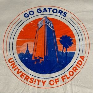 Bella Canvas University of Florida Gators Classic White Tee